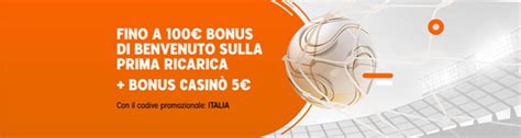 bonus benvenuto 888.